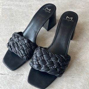 Marc Fisher Nahea sandal black size 9.5